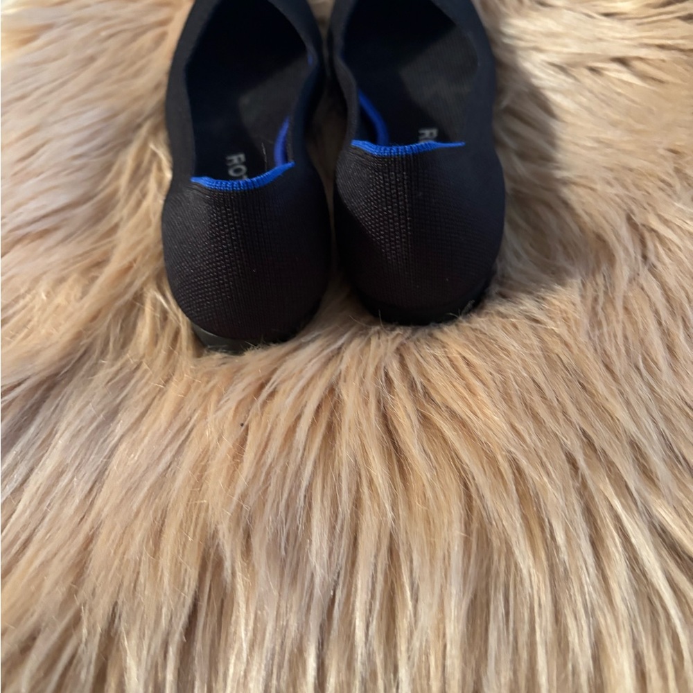 Rothy's Women's Black and Blue Flats - Picture 5 of 9